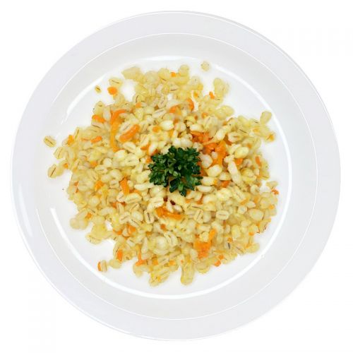 Каша перловая с овощами