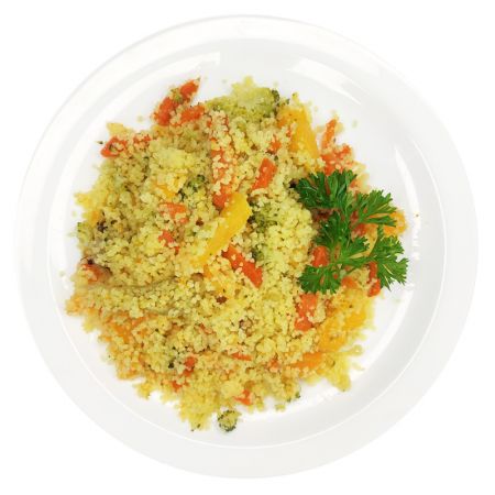 Кус-кус с тыквой и овощами