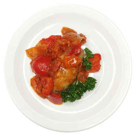 Галки рыбные с овощами